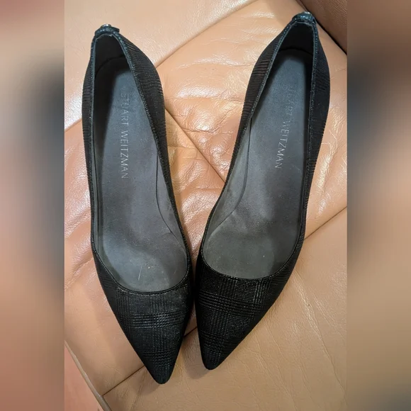 Stuart Weitzman Block Heel Pump, Size 9 - Picture 4 of 13